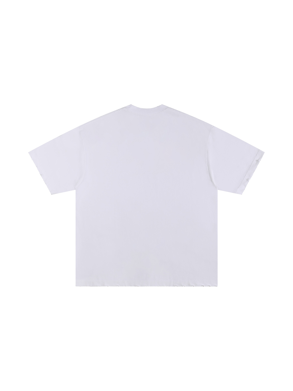 Hand-Frayed Heavyweight T-Shirt – Vintage Streetwear | Tapstitch-2